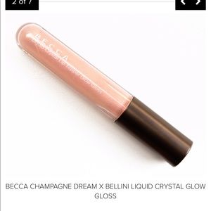 Becca glow gloss champagne dream x Bellini